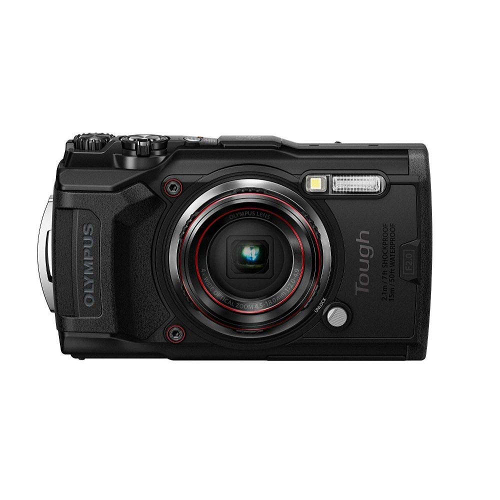 Olympus Tough TG-6 Actionkamera – Schwarz, Top Zustand