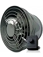 Exaustor EQ200M2AT 20cm Bivolt Churrasqueira Coifa Espaço Gourmet Voltagem:127/220V