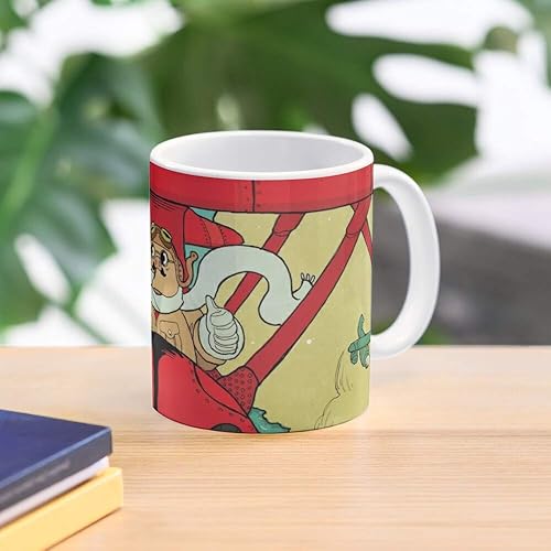 Miniatura 1 de Porco Rosso Mug Best 11 oz taza de café de cerámica
