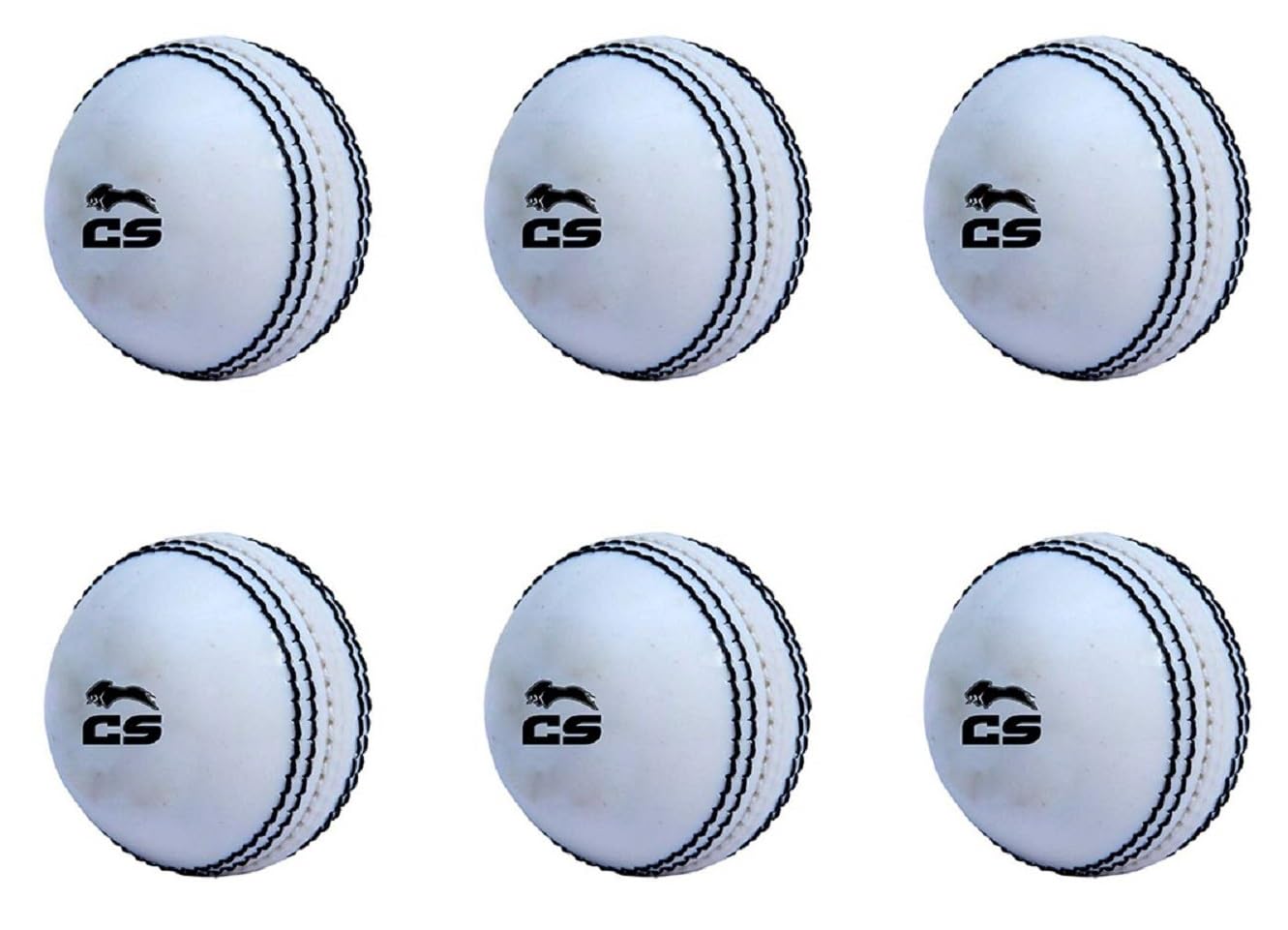 Ceela Sports INCREDIBALL PVC Cricket Practice Balls White Pack of 6-picture-28