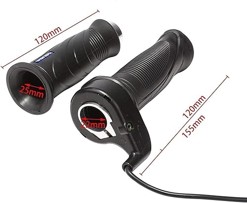 Miniatura 4 de TDPRO Motor de velocidad cepillado de 48 V 1000 W, controlador y kit de agarre del acelerador para scooter eléctrico, Go Kart, bicicleta e