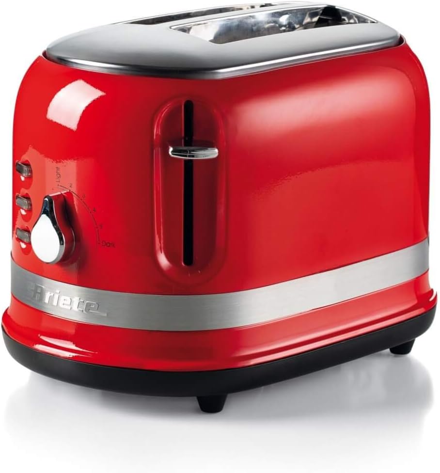 Morphy Richards Equip Red 2 Slice Toaster Defrost And Reheat Settings