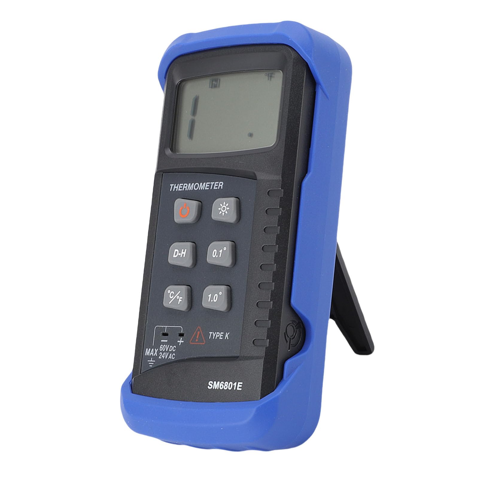 Medidor de Temperatura Digital Probador de Termopar de Alta Precisión para Medición Precisa Media Sólida de Gas de Líquido