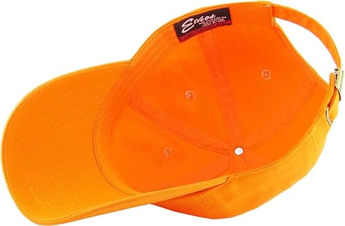 Miniatura 11 de KBETHOS® Gorra de béisbol de algodón ajustable de algodón con corona baja clásica Pigmento rojo teñido