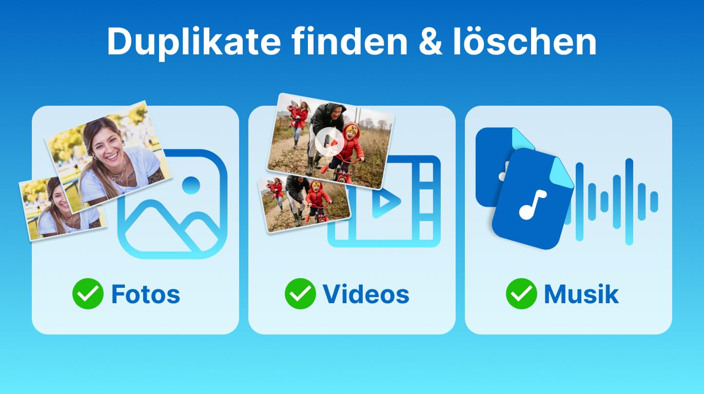 Nero Duplicate Manager | Doppelte Fotos, Videos & Musik finden & löschen | Ähnliche Bilder per KI erkennen | Ordner-Scan & externe Laufwerke | Unlimitierte Lizenz | 1 PC | Windows 11 / 10 / 8 / 7