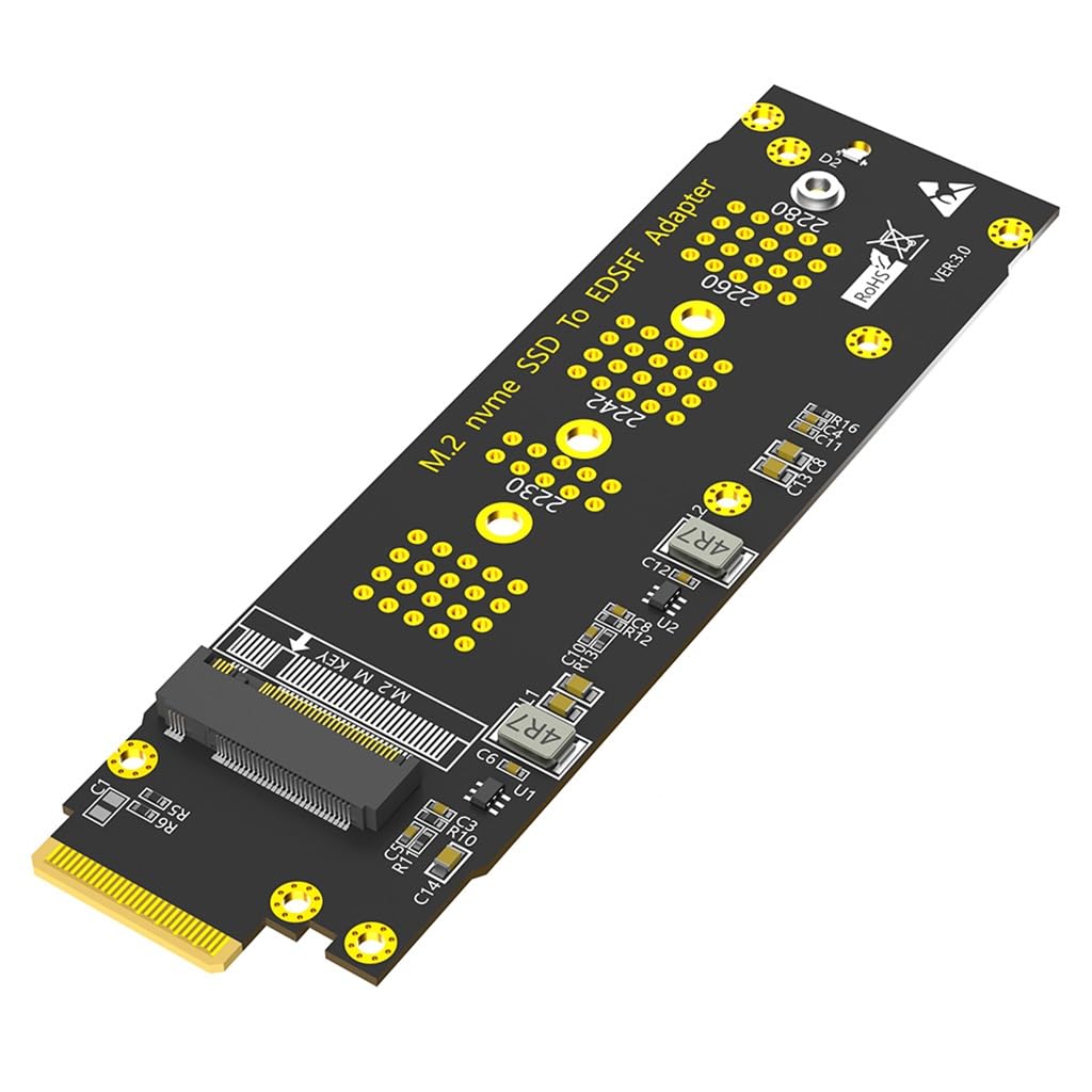 Amazon.com: JMT M.2 M Key to EDSFF E1.S SSD Adapter Card PCI-E 4.0