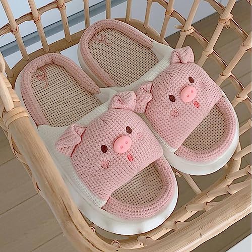 Gaolinci Pig Slippers, Cozy Home Slippers for Women3