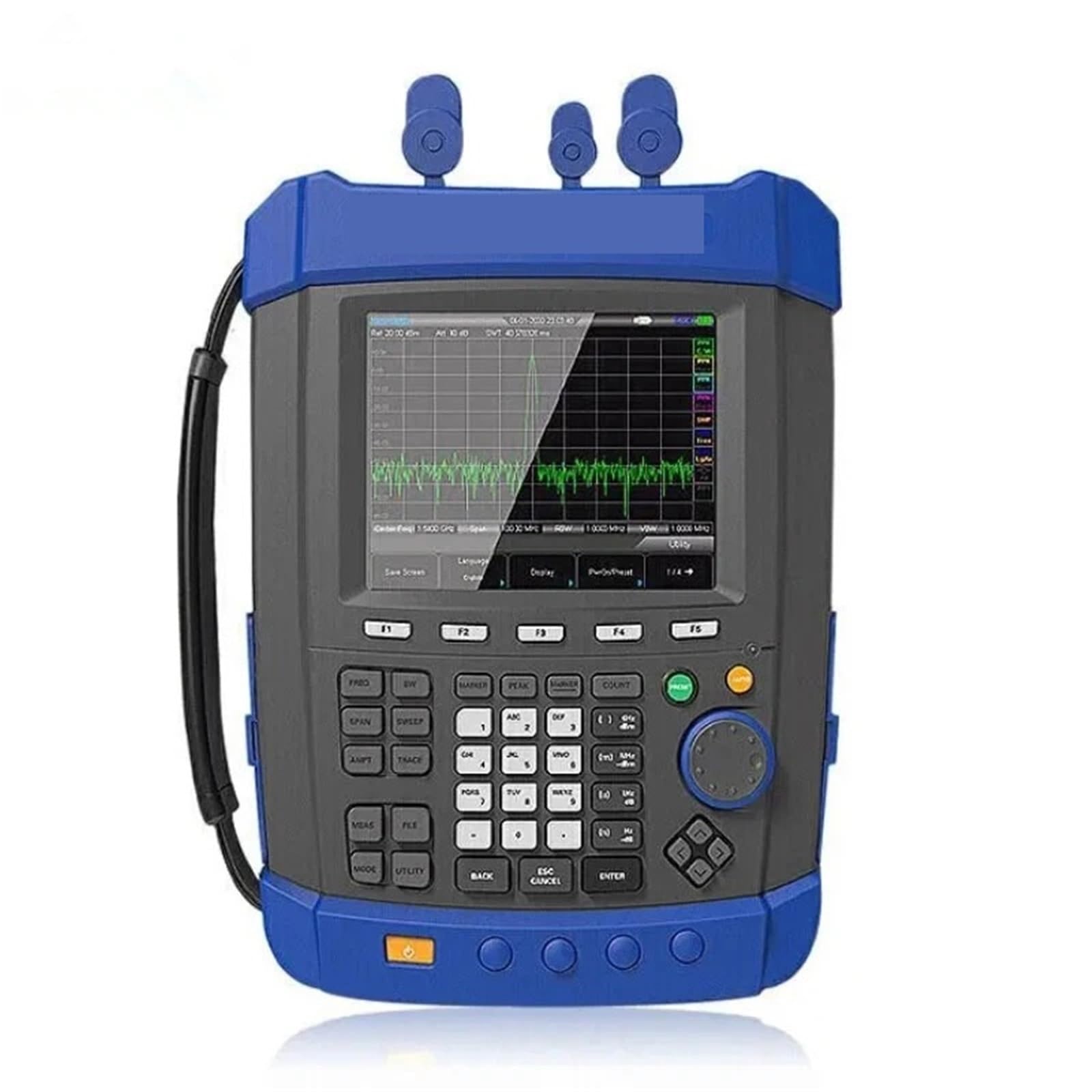 Analizador de Espectro, Analizador de espectro digital portátil USB Inteace con medidor de intensidad de campo y monitor de espectro
