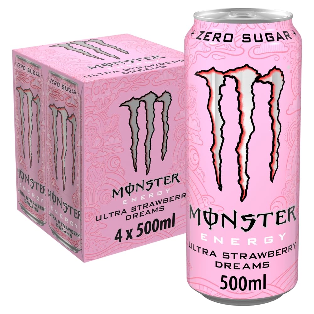 MonsterStrawberry Dreams 4 x 500ml
