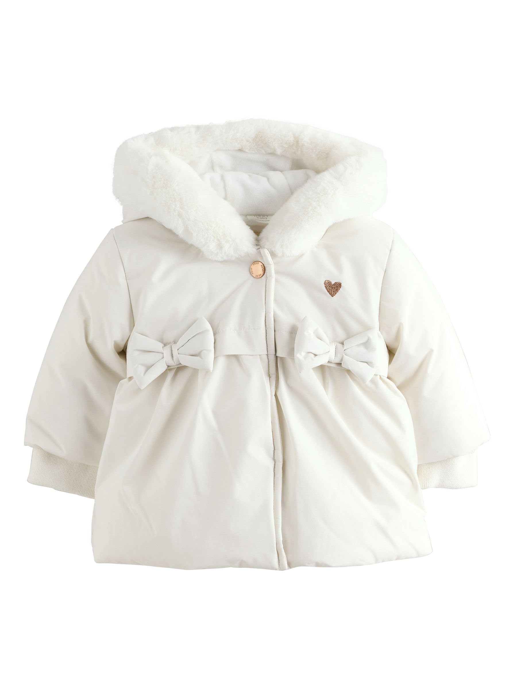 NEXT Bebés niña Chaqueta acolchada con pajaritas para bebé