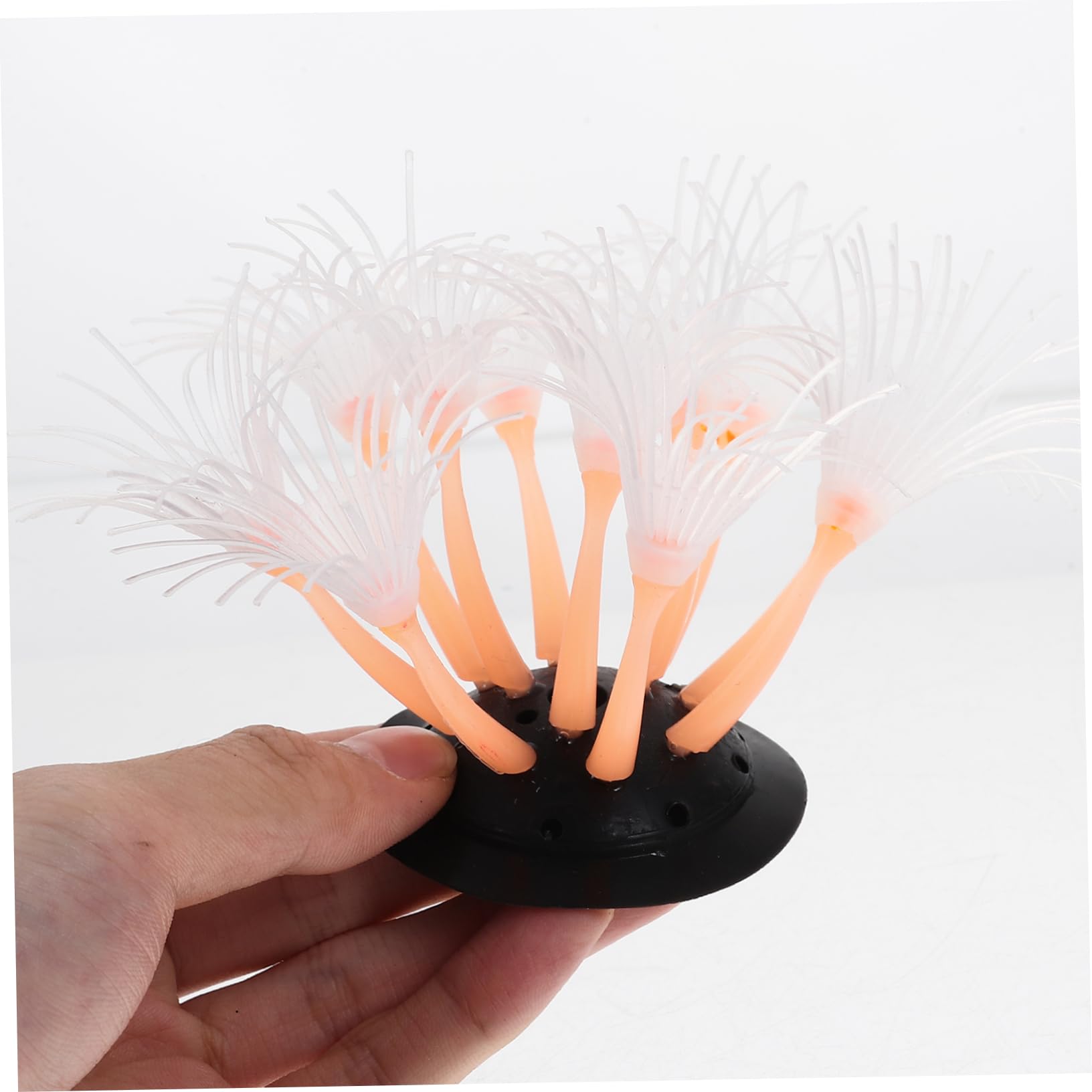 PEPLAYTAL Artificial Coral for Aquarium Silicone Sea Coral Decoration Vivid and Fish Tank Supplies Easy Maintenance Soft and for Fish Decorative Oceanic Landscape for Aquatic Environments