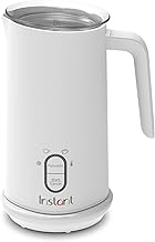 Instant Pot Instant Milk Frother, 4-in-1 Electric Milk Steamer, 10oz/295ml Automatic Hot and Cold Foam Maker and Milk Warmer for Latte, Cappuccinos, Macchiato, From the Makers of Instant 500W, White