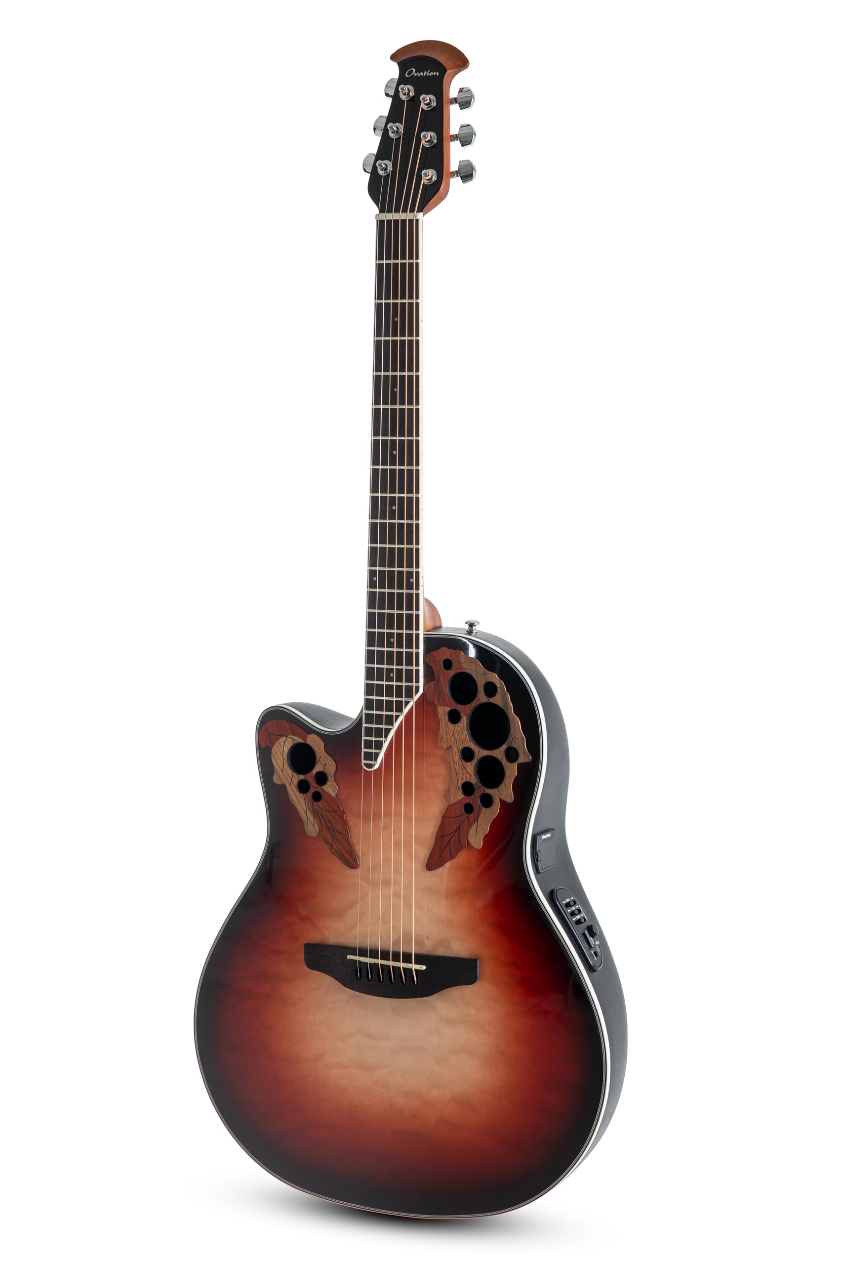 Ovation エレクトリックアコースティックギター Amazon.com: Ovation Celebrity Elite Plus Quilted Maple Top