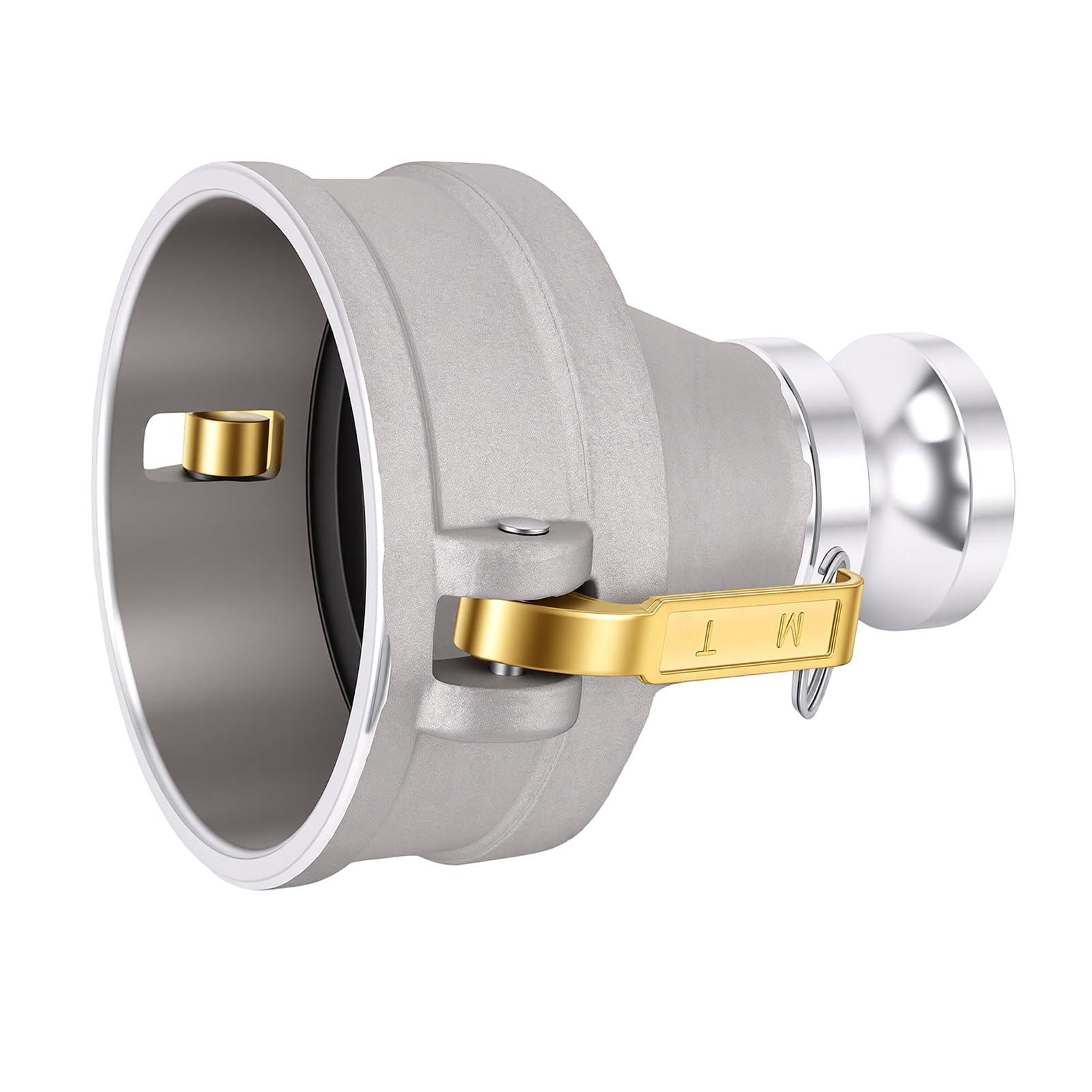 FTVOGUE Złącze żeńskie Camlock 4in, Męski Adapter Węża 2in do Systemów