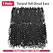 7 paquetes Goddess Twist Faux 20 pulgadas Crochet Trenzas Extensiones de cabello...