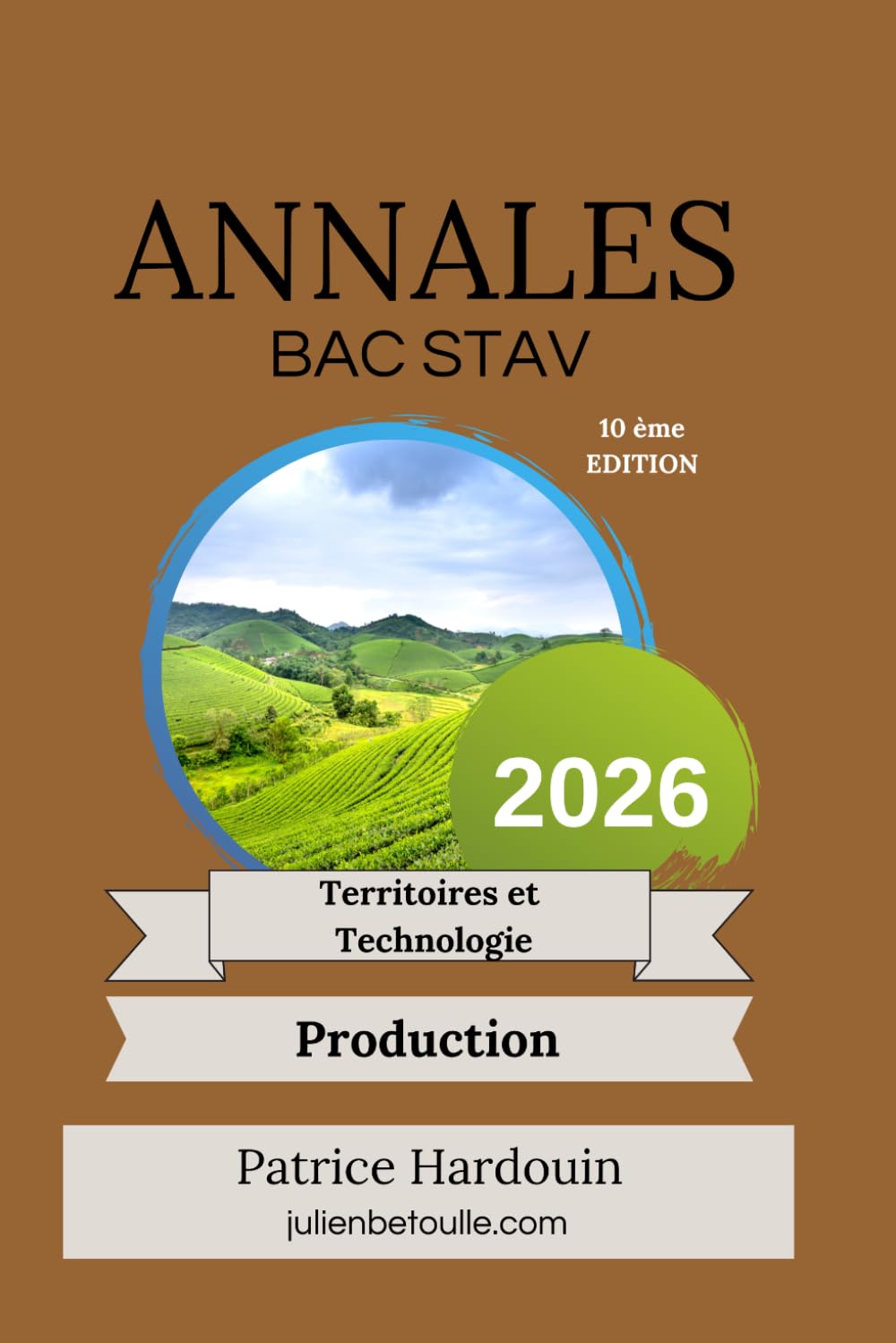 Annales bac STAV Territoires et Technologie Production 2026