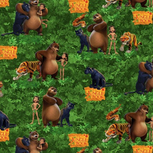 Baum Textiles "Jungle Book" Winterfleece Antipill Fabric