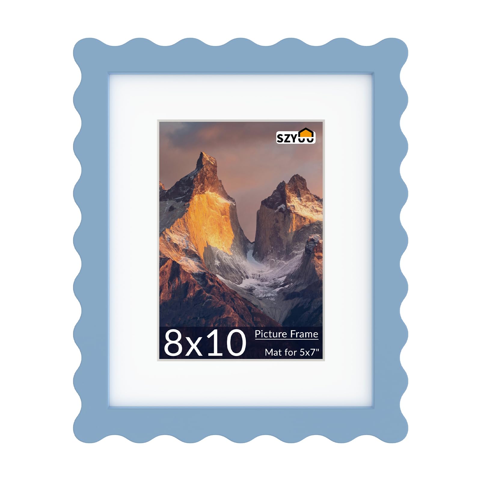Photo 1 of SZYUU 8x10 Wavy Picture Frame