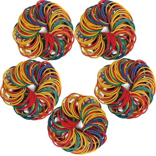AIWOQI Rubber Bands Size 10 760pcs Elastic Rubber Band Small 1in size#10