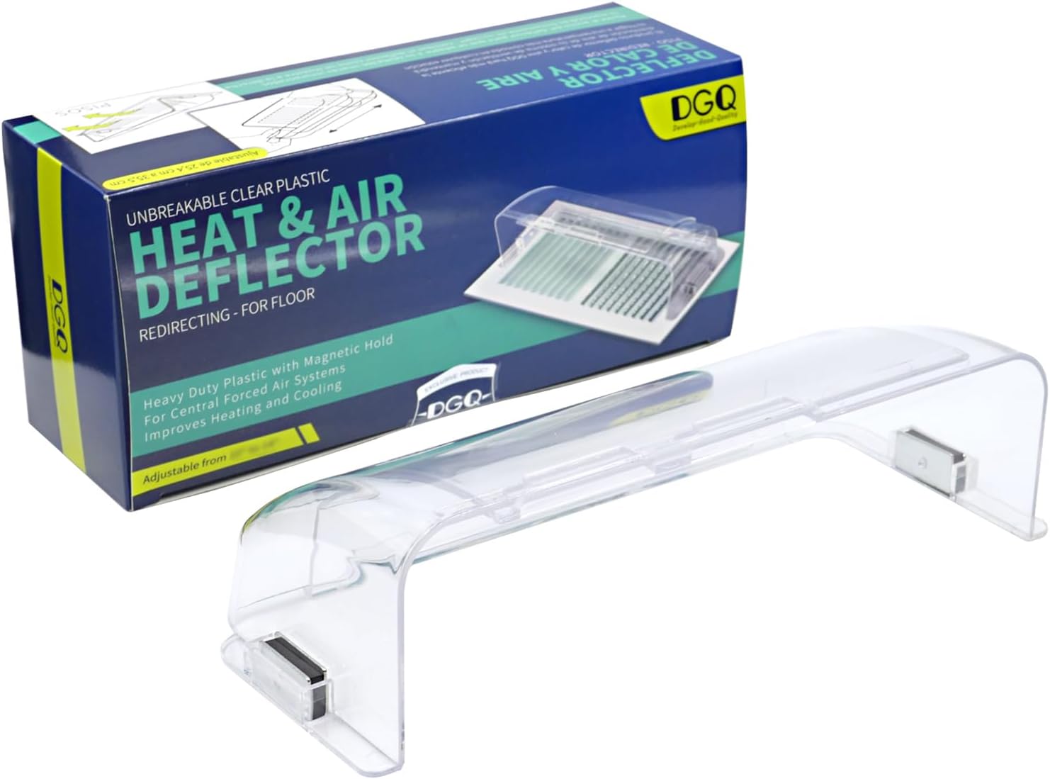 Deflecto Adjustable Air Deflector, 10"x 14" (40) Heating Vents