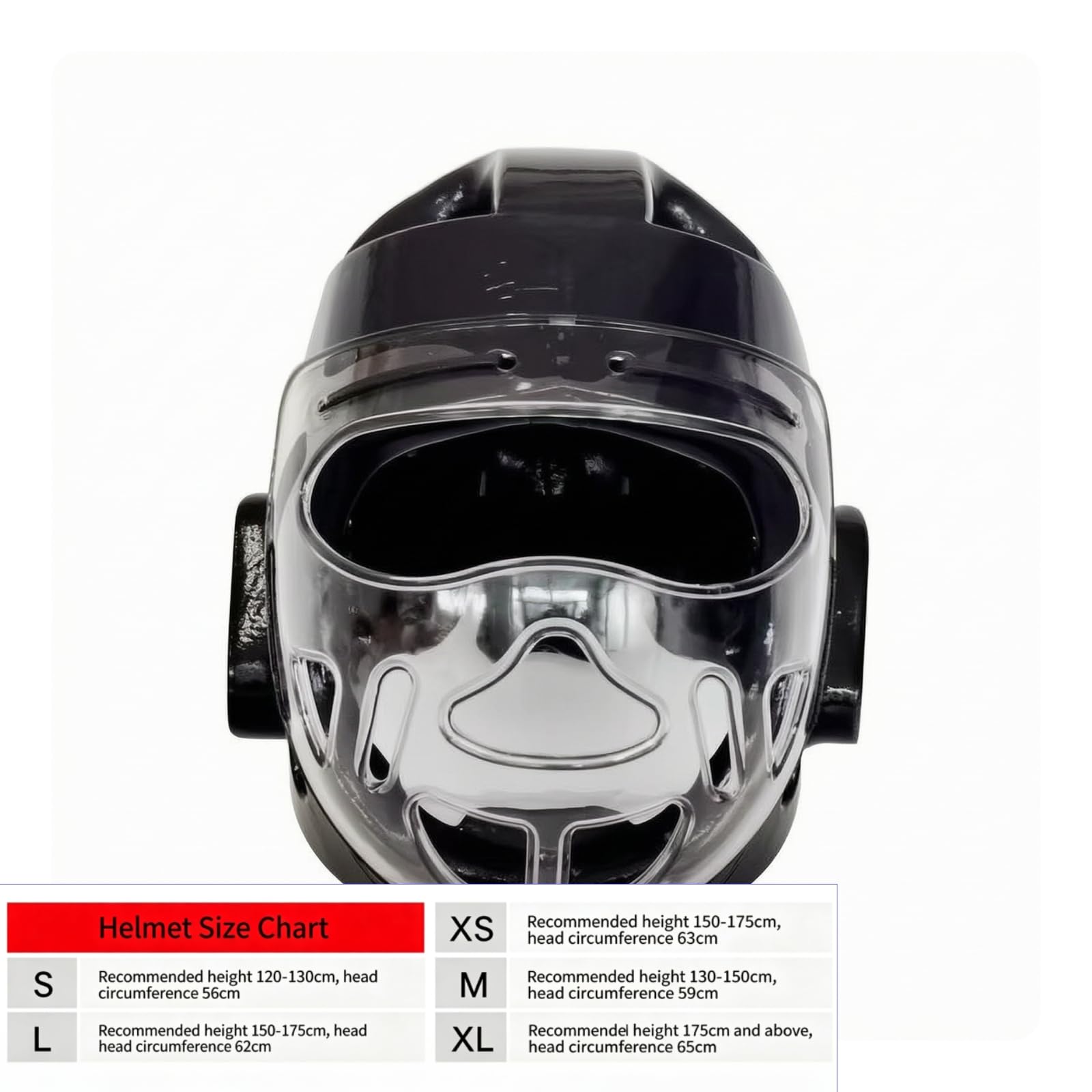 harayaa Casco con Máscara Facial Table | Ventilado, Casco con Máscara Facial, Ligero