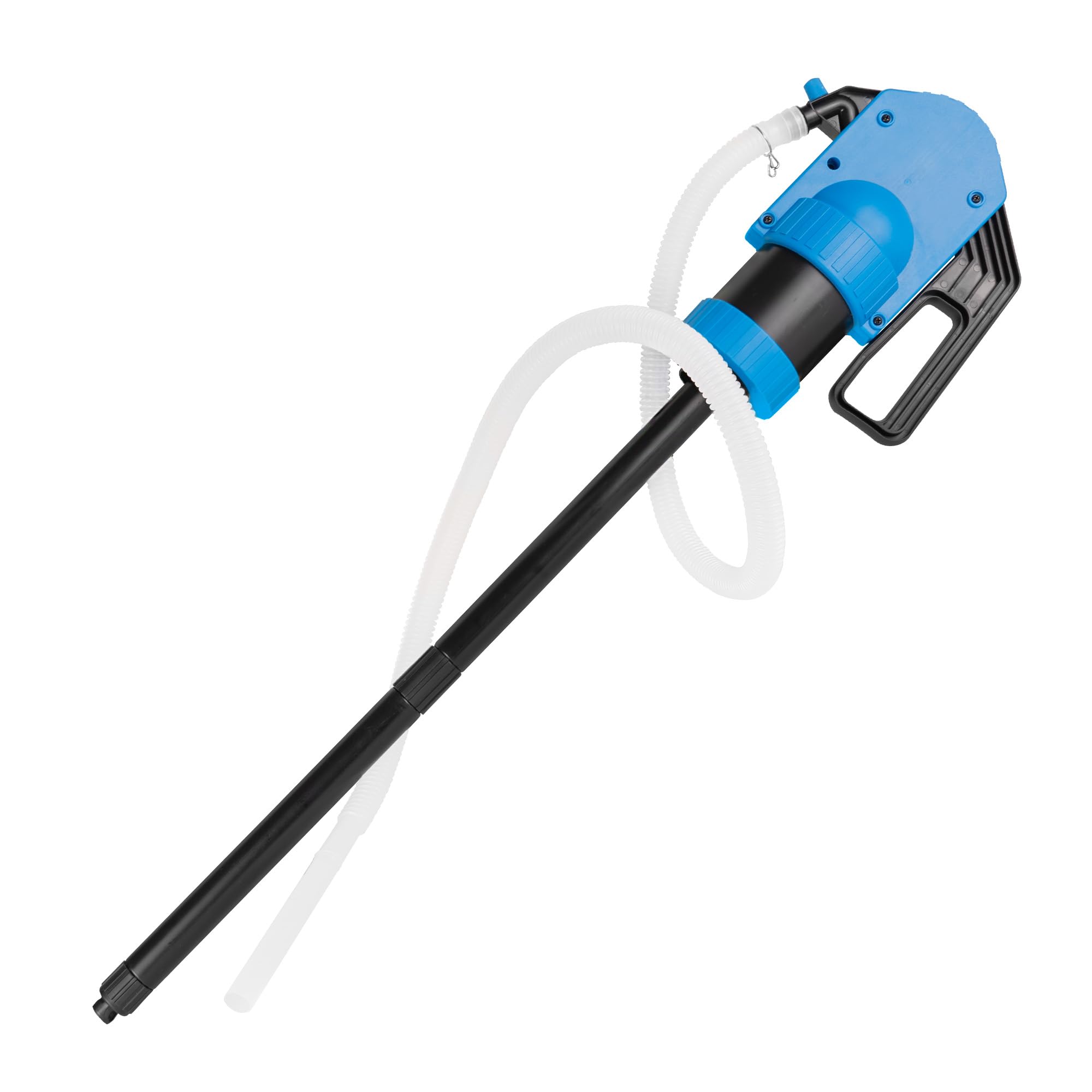 Handpumpe für 210L Fässer – Ideal für AdBlue, Scheibenfrostschutz und Wasser – Robuste Konstruktion mit hoher Förderleistung – inkl. Teleskoprohr und Abgabeschlauch