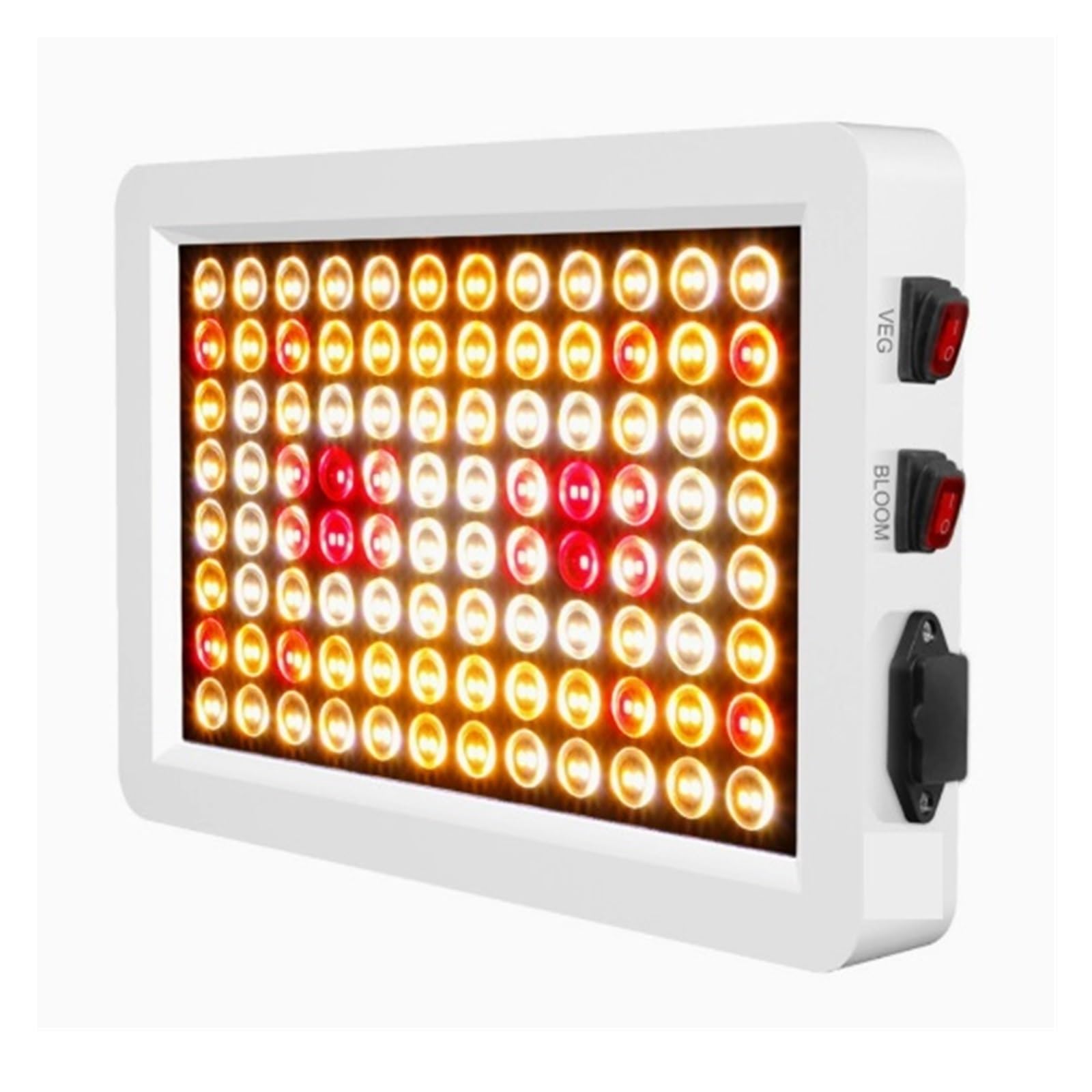 Pełne światła LED do uprawy Hydroponika Lampa roślin UV IR Owoce szklarniowe,Ciche chłodzenie(S)
