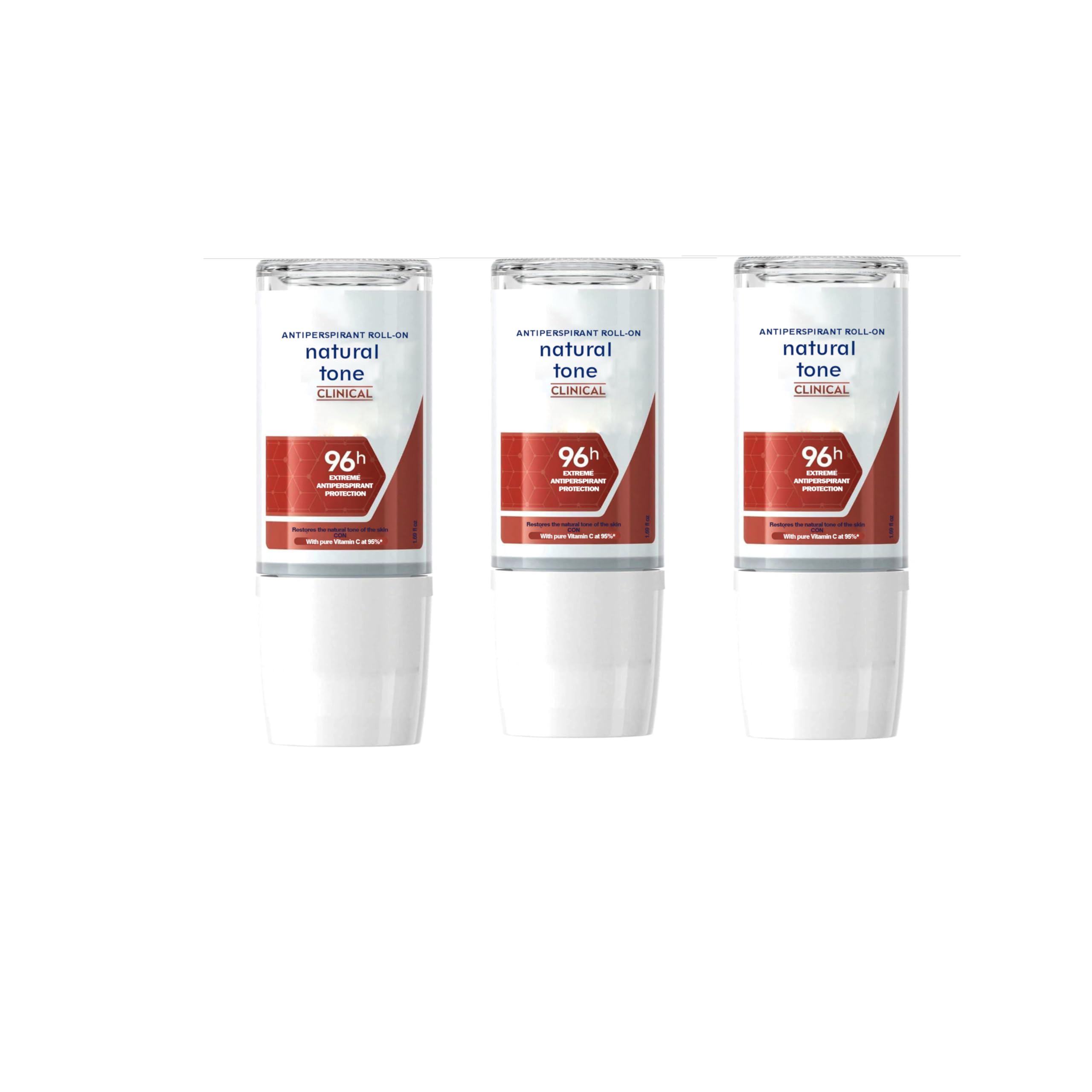ivea Clinical Strength Whitening Roll-On Deodorant with Vitamin C
