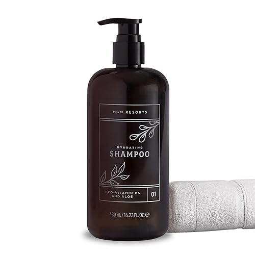 Miniatura 1 de MGM Resorts Champú Hidratante - Pro-Vitamina B5 y Aloe - Aroma de Higo, Arándano y Bergamota - Champú de Hotel - 16.23 oz