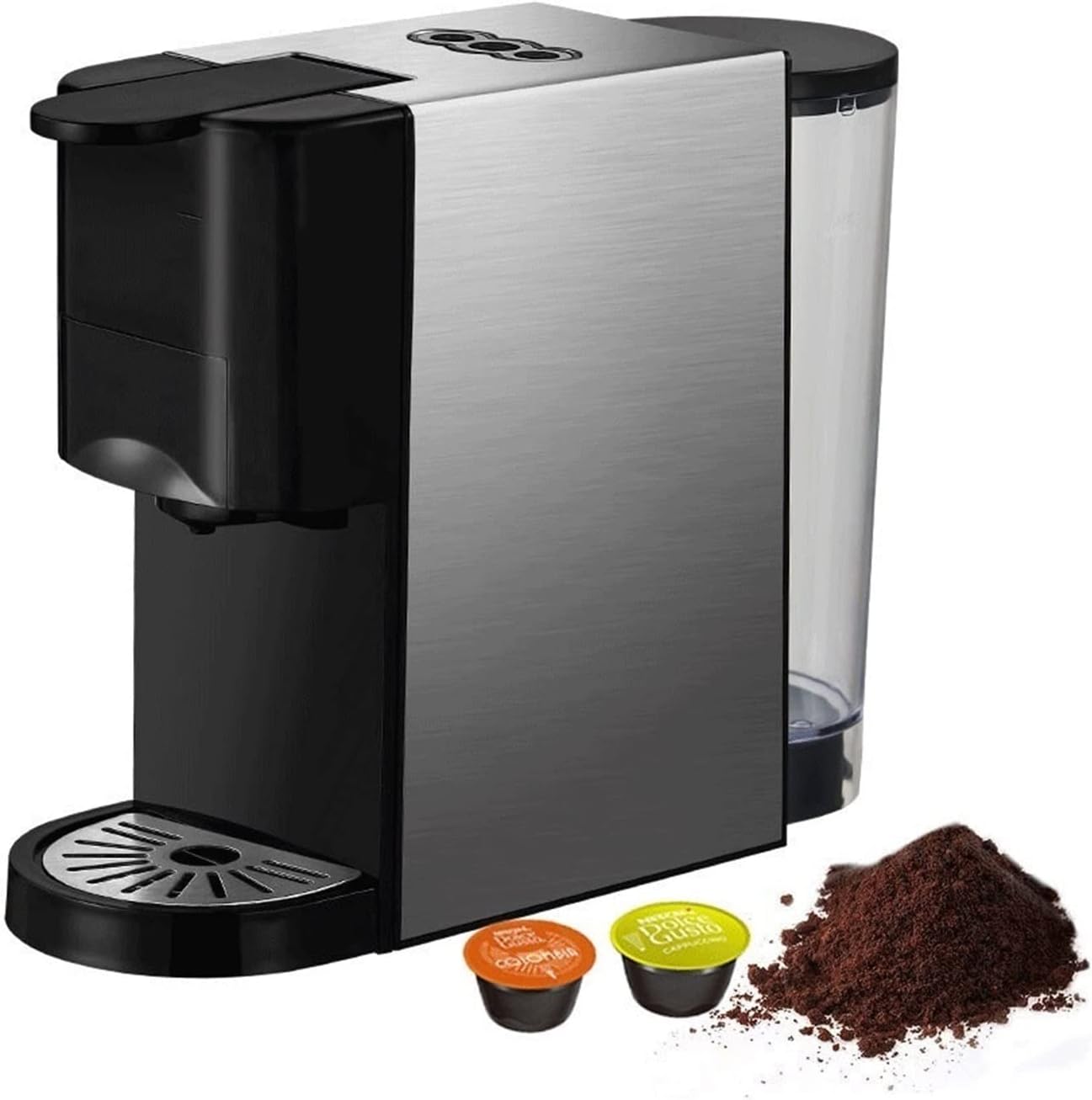 SKYRRA Coffee Machines Espresso Coffee Machine Multiple Capsule Coffee Maker Coffee Powder(BK-513 N MFS,AU)