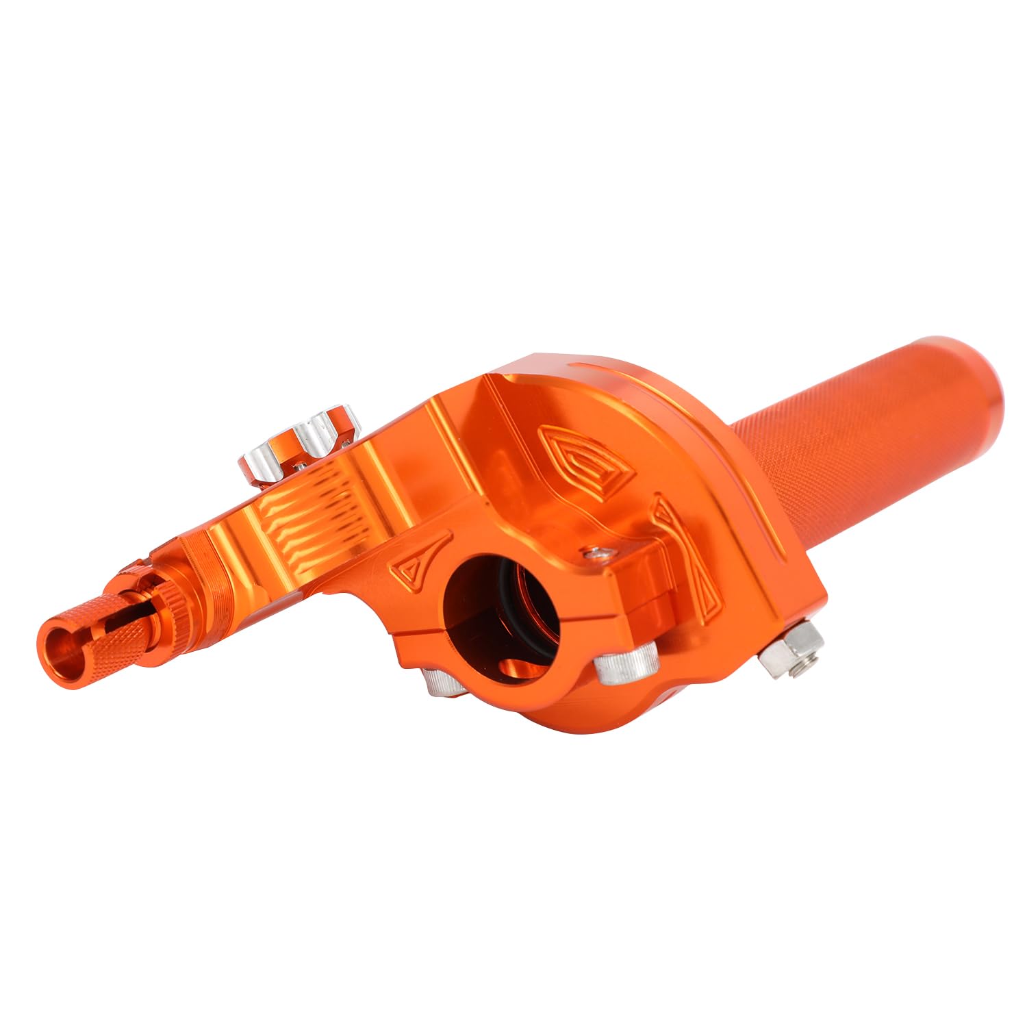 AnXin Ensemble d'accélérateur de moto avec câble d'accélérateur CNC universel pour la plupart des guidons de moto CRF YZ PW KX KLX RM DR DRZ Dirt Pit Bike Motocross Quad ATV