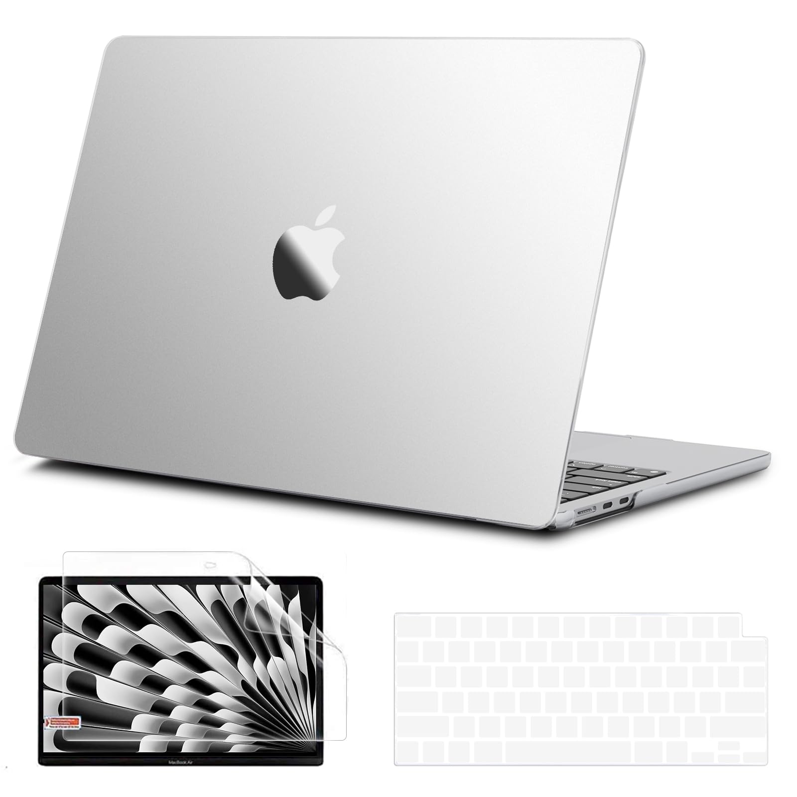 B BELK Compatible with MacBook Air 15 inch Case 2026 2025 2024 2023 M4 M3 M2 A3241 A3114 A2941, [100% Match Official Color] [Ultra Thin Armor] Plastic