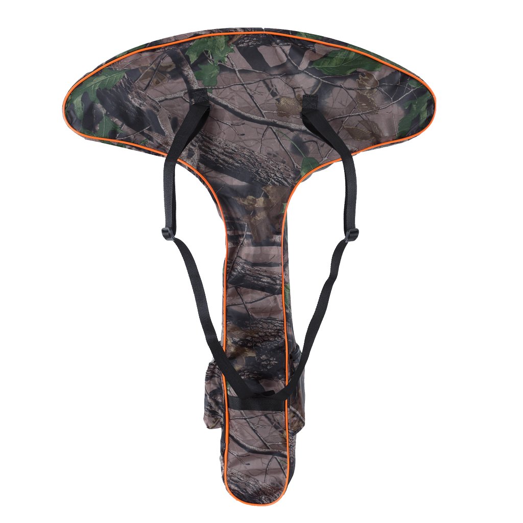 Sac de Rangement en Toile pour Flèches, Chasse à l'Arc, Camouflage Noir DETECH