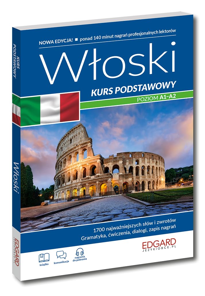 WŁOSKI. KURS PODSTAWOWY A1-A2