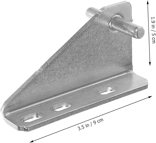 Miniatura 5 de Yardenfun Bisagras de nevera Bisagras de nevera Bisagras de puerta de congelador Bisagra de repuesto Bisagra de refrigerador Pequeña bisagra de