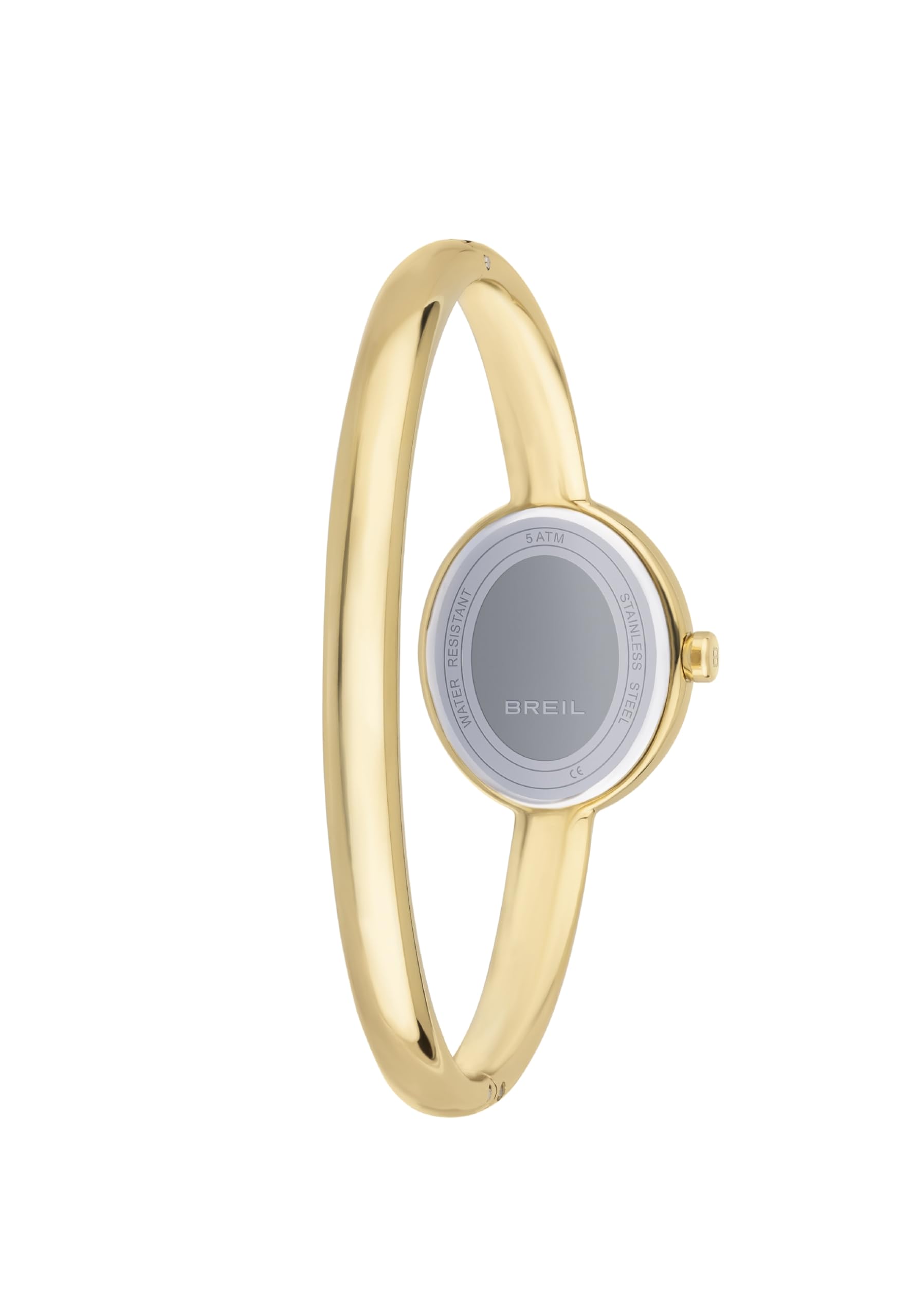 Breil, Hoop Collection, Damenuhr mit Edelstahlarmband, 25 mm Gehäuse, Quarzwerk, Praktische Faltschließe