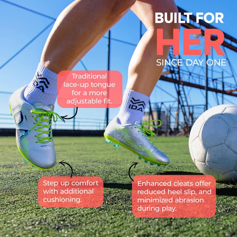 IDA Rise Club Women’s Soccer Cleats, Vegan Soccer Cleats for Women, Turf Football Shoes for Firm and Artificial Ground3