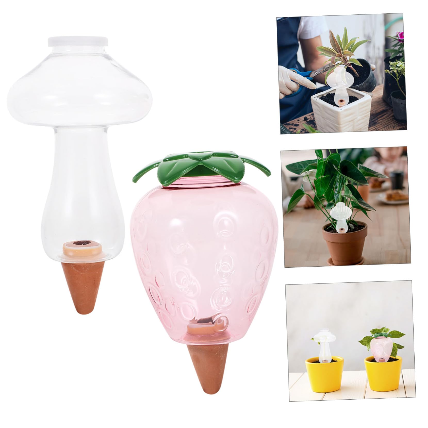 TOYANDONA 3 Ensembles Arrosage Automatique des Fleurs -À- Dispositif D'Arrosage Automatique pour Plantes De Jardin Et D'Intérieur Système D'Arrosage 2 pièces * 3