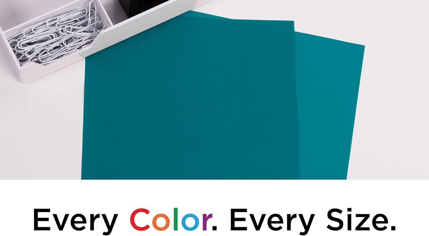 JAM PAPER Legal Matte 80lb Cardstock - 8.5 x 14 Coverstock - 216 gsm - Teal Blue - 50 Sheets/Pack