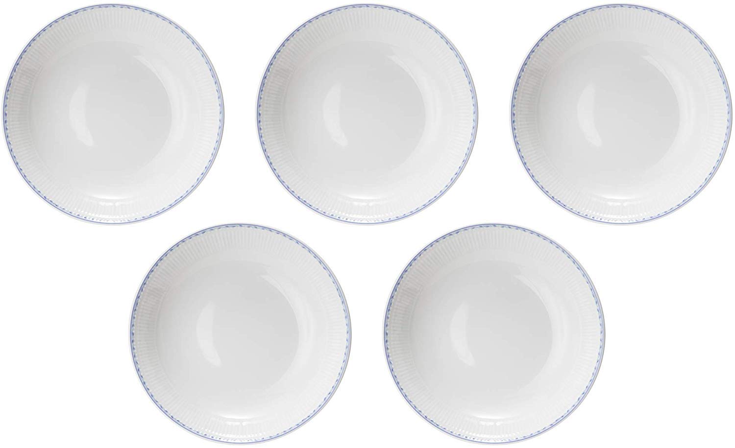 Amazon.co.jp: NARUMI(ナルミ) 食器 セット ブルーボーダー ブルー 20