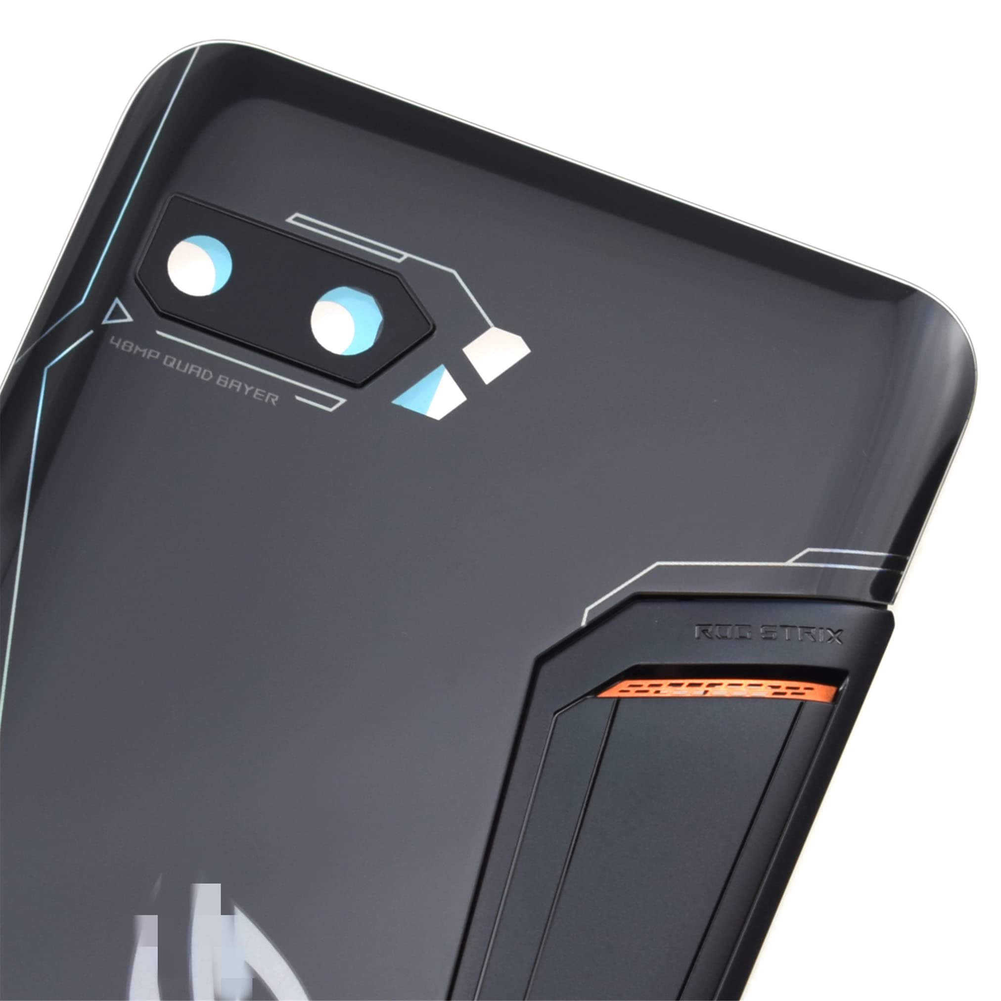 Amazon.com: Black Acrylic Glass Back Panel Cover Replacement for