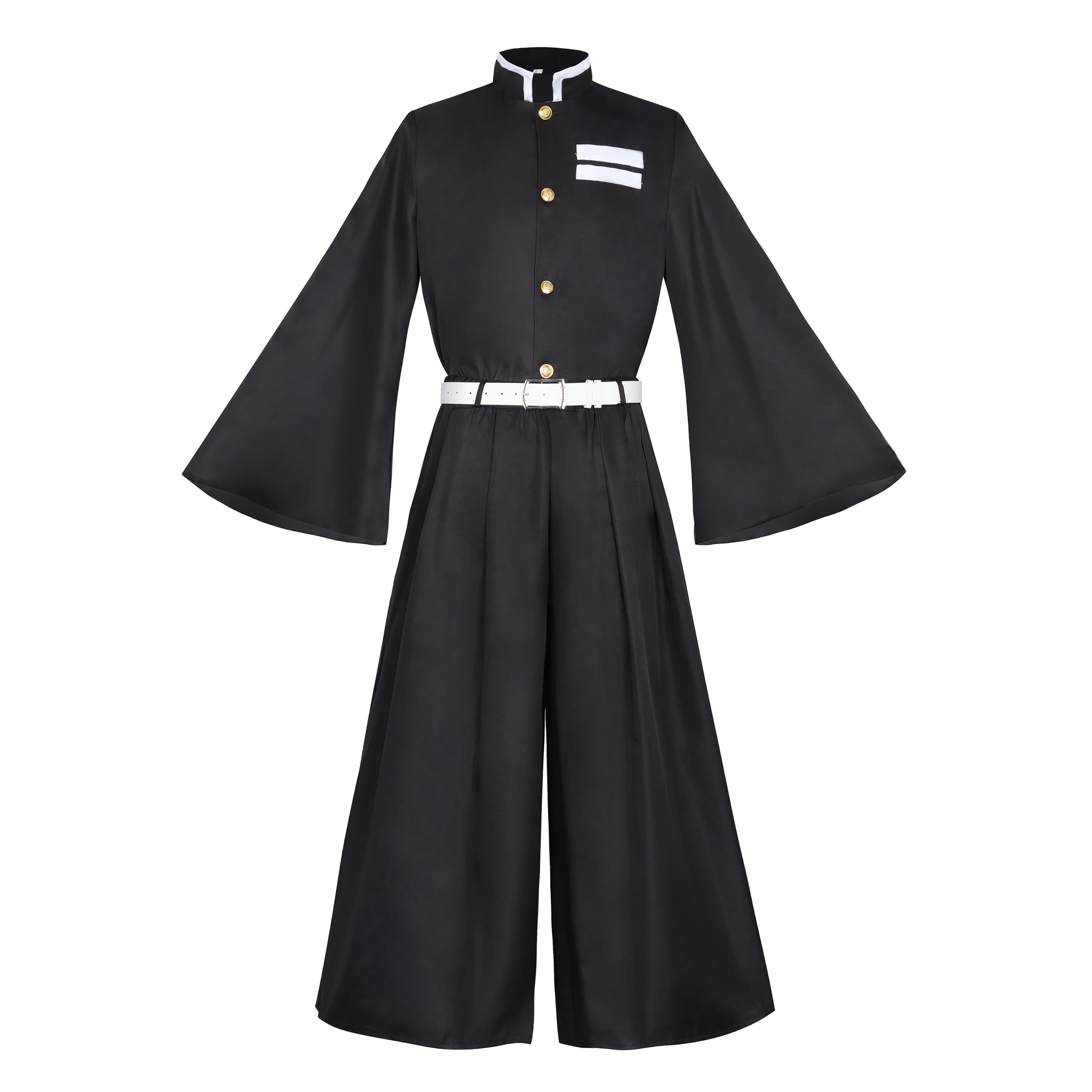 Satdflie Cosplay Costume Kimono Robe Suit with Belt Full Uniform Set Unisex Christmas Halloween Outfit Anime Fans Gift，Tokitou Muichirou，XXL