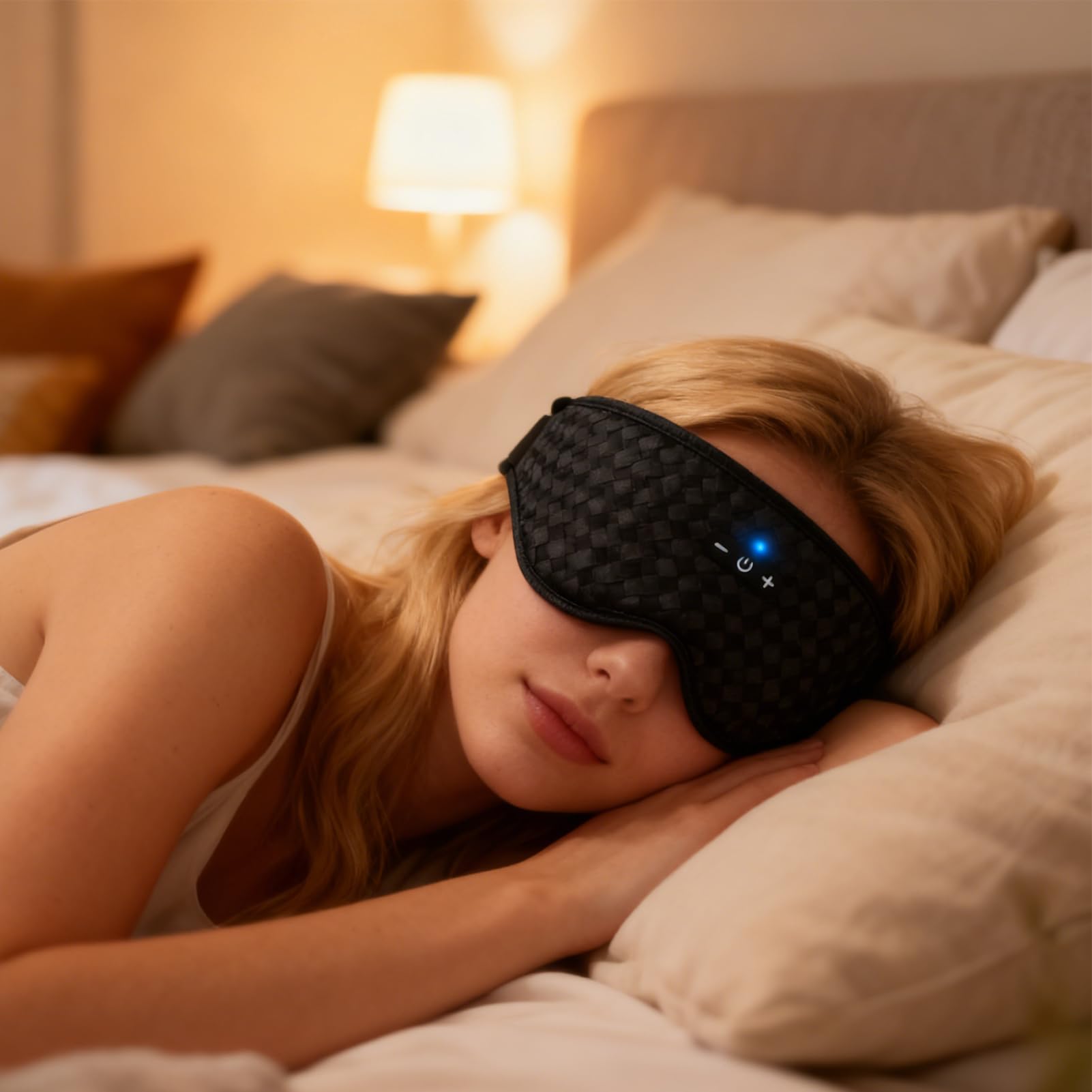 3D Para Dormir Banda Cefálica Ergonómica Ajustable Con Hebilla Segura Y | Protectora Para Auriculares Para Hombres Mujeres Viajes Hogar Dormitorio