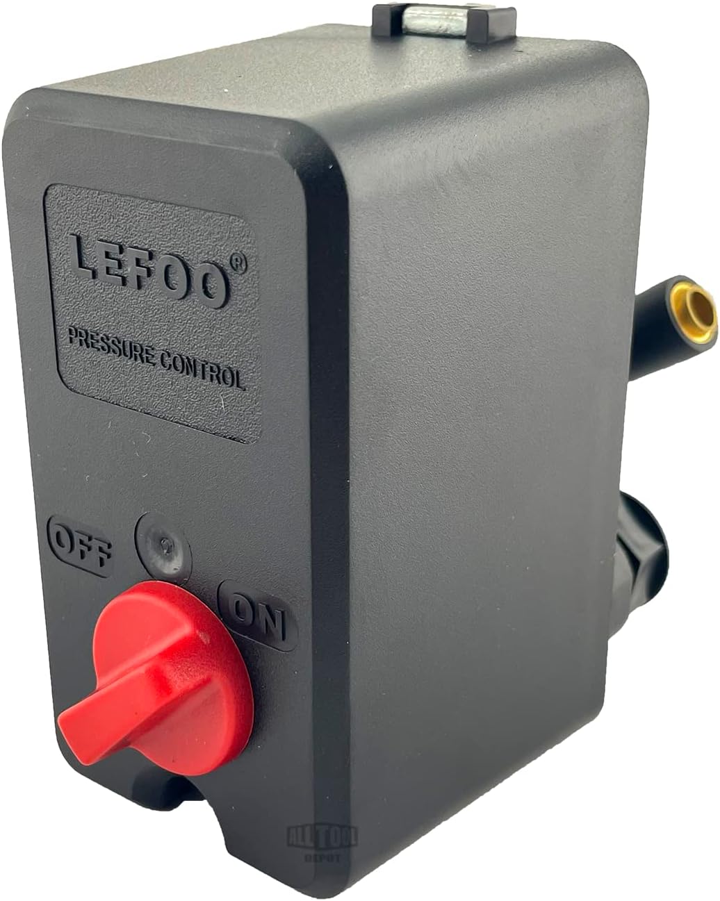 Heavy Duty Air Compressor Pressure Switch Single Port 90 Degree