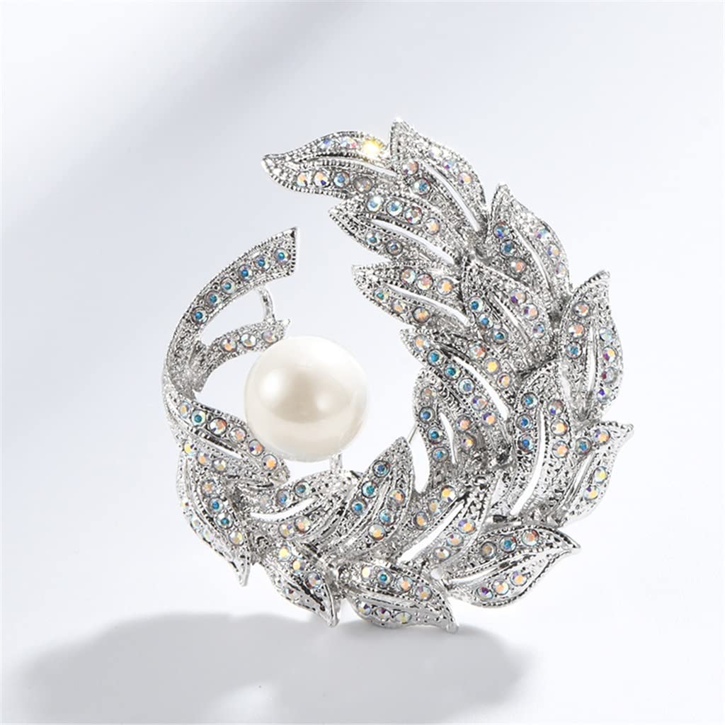 Engel Imitation Perle Brosche Weiblichen Koreanischen Pin Strickjacke Taste Elegante Temperament Corsage Mantel Mantel Zubehör