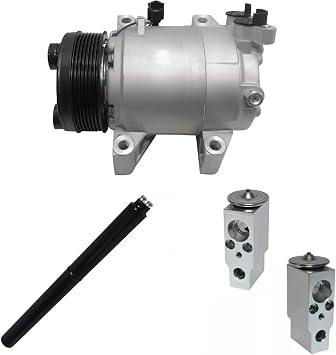 RYC Automotive Air Conditioning Compressor and Clutch Kit KT FC49 | Fits Nissan Armada 5.6L 2005-2013