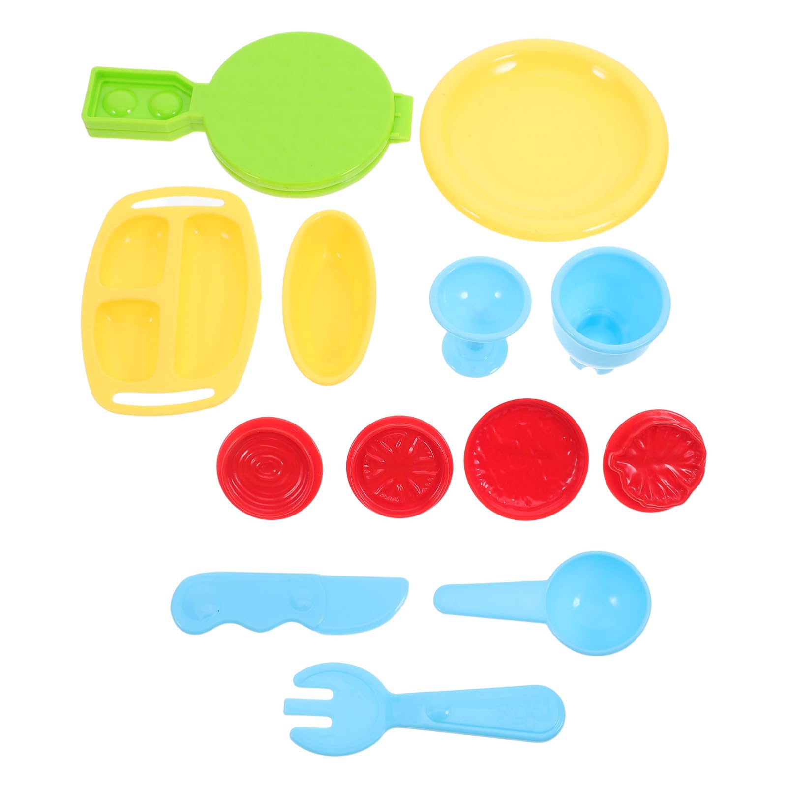 SUPVOX 1 Set Plasticine Mold Kit Creative DIY Tools for Fun Clay Mould Set for Imaginative Play Lightweight and Moulding Tools Random Colors Included Random Color