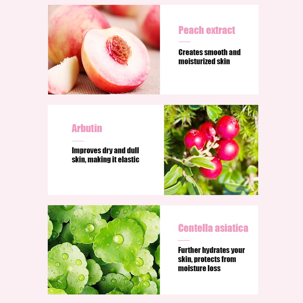 Amazon.com : VENZEN Body Lotion Peach Extract Hexapeptide