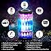 MIANOVA LED Bluetooth Speaker,Night Light Changing Wireless Speaker, Portable Wireless Bluetooth Speaker 6 Color LED Themes,Handsfree/Phone/PC/MicroSD/USB Disk/AUX-in/TWS Supported
