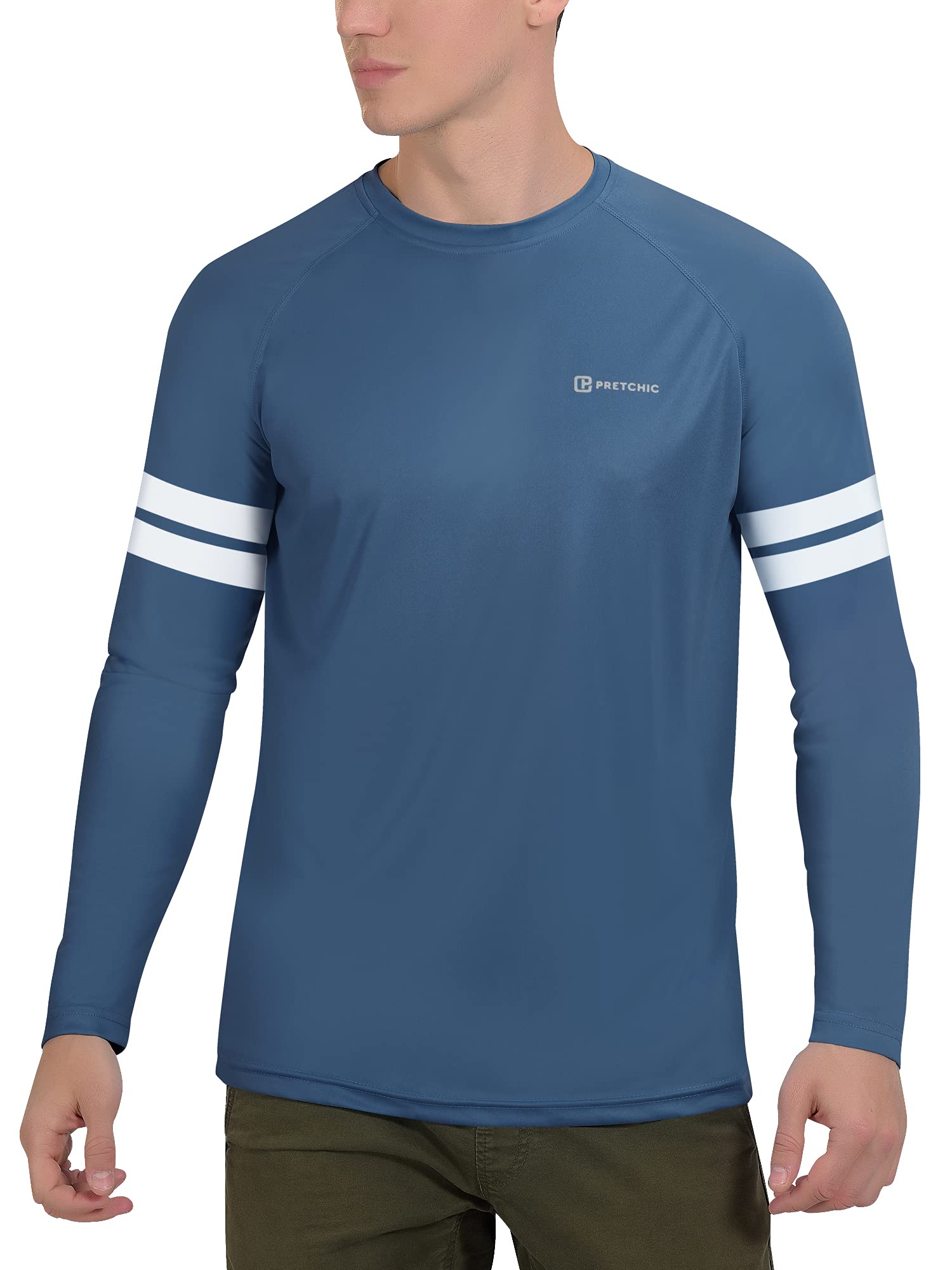 Herren Langarm-Shirt UPF 50+ – UV-Schutz, Atmungsaktiv, Für Outdoor, Wandern, Sport – Mehrere Größen